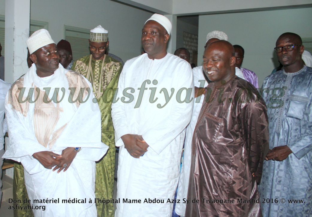 PHOTOS - GAMOU 2016 - Les images de la Cérémonie de remise de Don de matériel médical à l’hôpital El Hadj Abdoul Aziz Sy Dabakh de Tivaouane PHOTOS - GAMOU 2016 - Les images de la Cérémonie de remise de Don de matériel médical à l’hôpital El Hadj Abdoul Aziz Sy Dabakh de Tivaouane