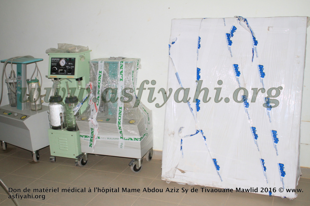 PHOTOS - GAMOU 2016 - Les images de la Cérémonie de remise de Don de matériel médical à l’hôpital El Hadj Abdoul Aziz Sy Dabakh de Tivaouane PHOTOS - GAMOU 2016 - Les images de la Cérémonie de remise de Don de matériel médical à l’hôpital El Hadj Abdoul Aziz Sy Dabakh de Tivaouane