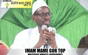 VIDEO - Imam Mame Gor Top dédie un Poéme à son Maitre Serigne Mansour Sy Borom Daara Yi