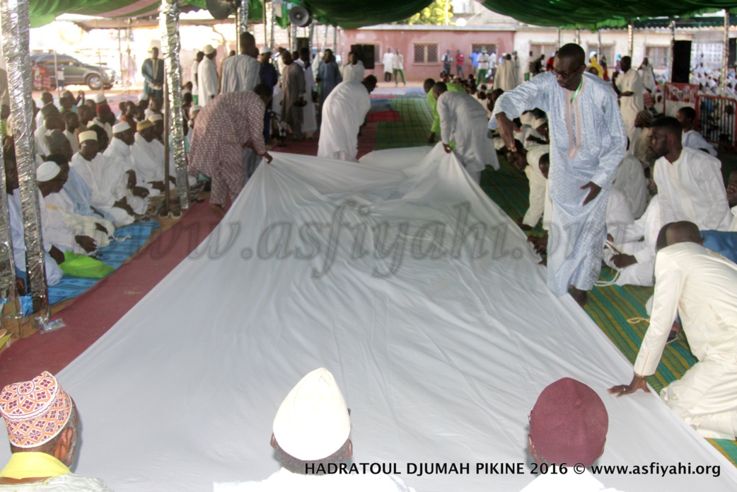 PHOTOS - 12 AOÛT 2016 À PIKINE - Les Images de la Hadratoul Djumah organisée en Hommage à Serigne Mansour Sy Borom Daara Ji et à sa fille Sokhna Assietou Sy