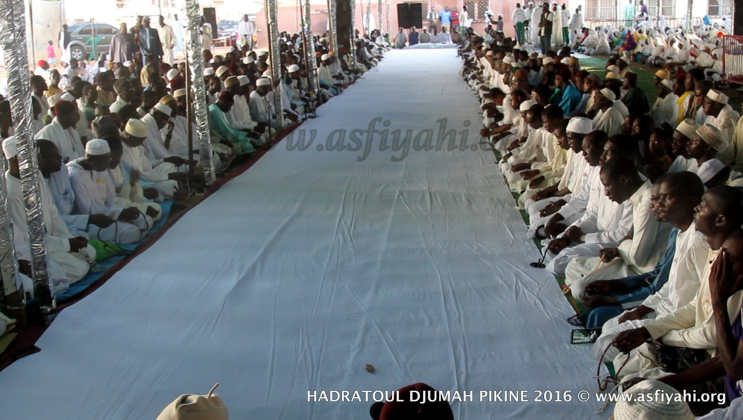 PHOTOS - 12 AOÛT 2016 À PIKINE - Les Images de la Hadratoul Djumah organisée en Hommage à Serigne Mansour Sy Borom Daara Ji et à sa fille Sokhna Assietou Sy
