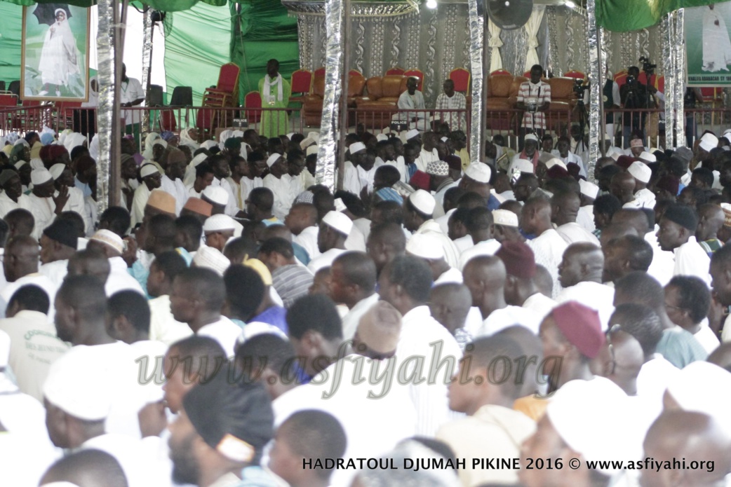 PHOTOS - 12 AOÛT 2016 À PIKINE - Les Images de la Hadratoul Djumah organisée en Hommage à Serigne Mansour Sy Borom Daara Ji et à sa fille Sokhna Assietou Sy