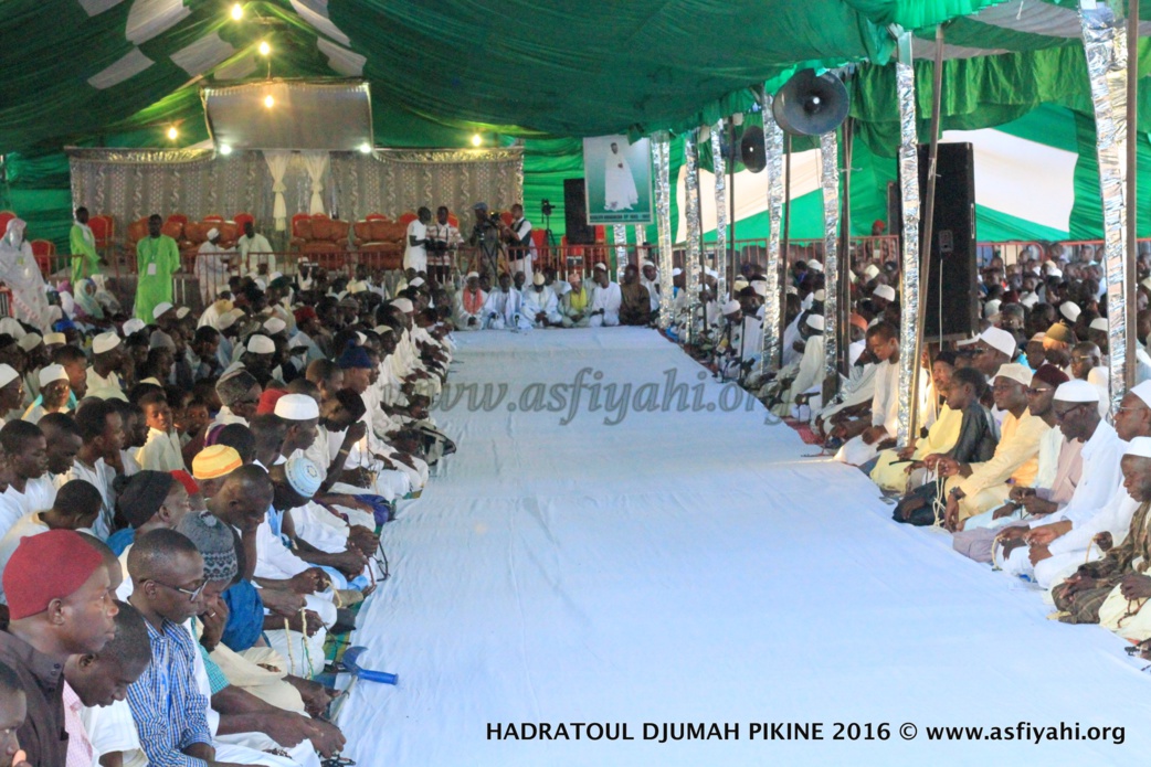 PHOTOS - 12 AOÛT 2016 À PIKINE - Les Images de la Hadratoul Djumah organisée en Hommage à Serigne Mansour Sy Borom Daara Ji et à sa fille Sokhna Assietou Sy