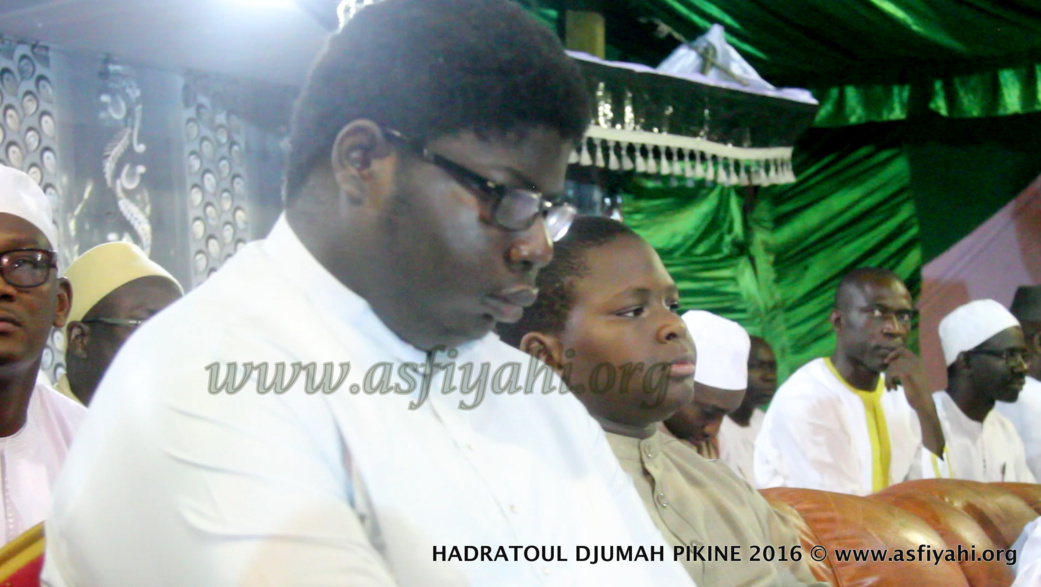 PHOTOS - 12 AOÛT 2016 À PIKINE - Les Images de la Hadratoul Djumah organisée en Hommage à Serigne Mansour Sy Borom Daara Ji et à sa fille Sokhna Assietou Sy