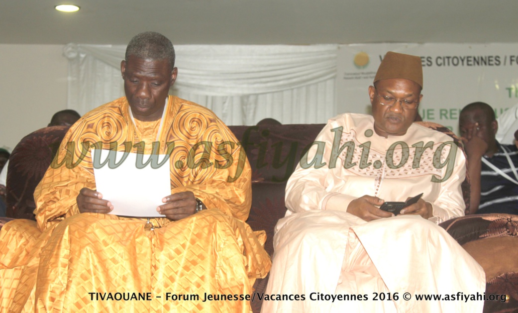 PHOTOS - 17 AOÛT 2016 À TIVAOUANE - Les Images du Forum TIVAOUANE - Forum Jeunesse/Vacances Citoyennes 2016, présidé par le Ministre Mame Mbaye Niang PHOTOS - 17 AOÛT 2016 À TIVAOUANE - Les Images du Forum TIVAOUANE - Forum Jeunesse/Vacances Citoyennes 2016, présidé par le Ministre Mame Mbaye Niang