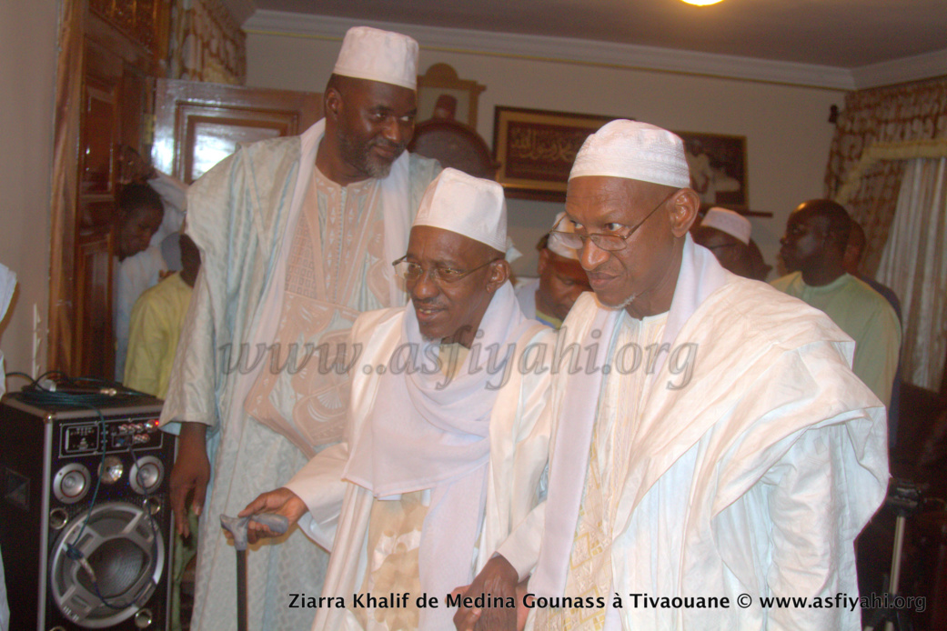 PHOTOS - FRATERNITÉ TIDIANE - Le Khalif de Medina Gounass Cheikh Amadou Tidiane Bâ, hôte de la ville sainte de Tivaouane 