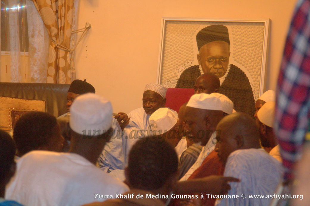 PHOTOS - FRATERNITÉ TIDIANE - Le Khalif de Medina Gounass Cheikh Amadou Tidiane Bâ, hôte de la ville sainte de Tivaouane 