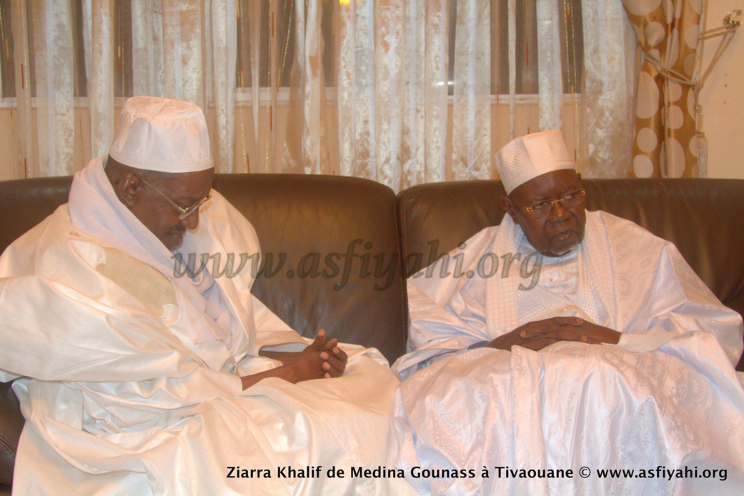 PHOTOS - FRATERNITÉ TIDIANE - Le Khalif de Medina Gounass Cheikh Amadou Tidiane Bâ, hôte de la ville sainte de Tivaouane 