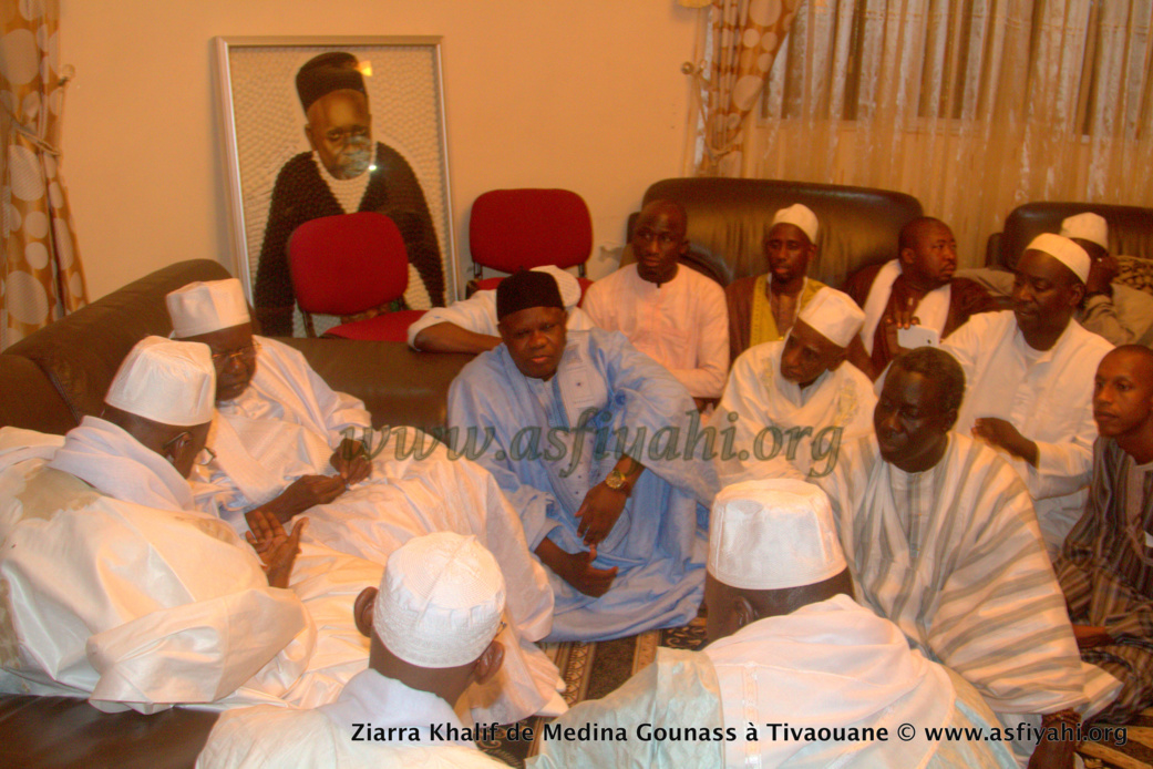 PHOTOS - FRATERNITÉ TIDIANE - Le Khalif de Medina Gounass Cheikh Amadou Tidiane Bâ, hôte de la ville sainte de Tivaouane 