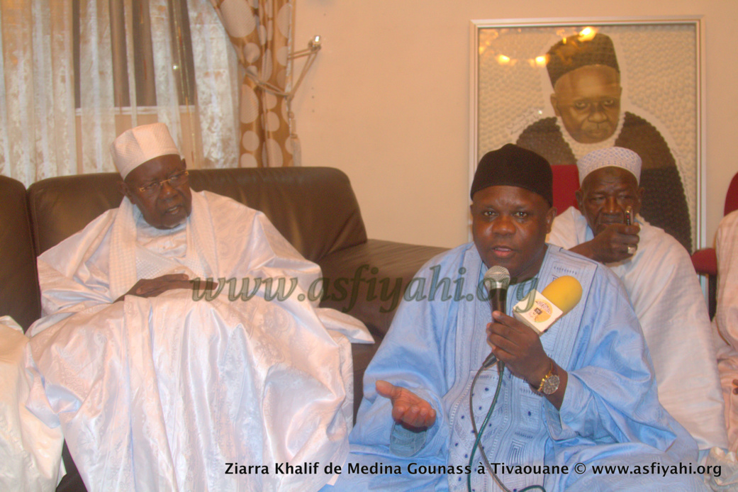 PHOTOS - FRATERNITÉ TIDIANE - Le Khalif de Medina Gounass Cheikh Amadou Tidiane Bâ, hôte de la ville sainte de Tivaouane 