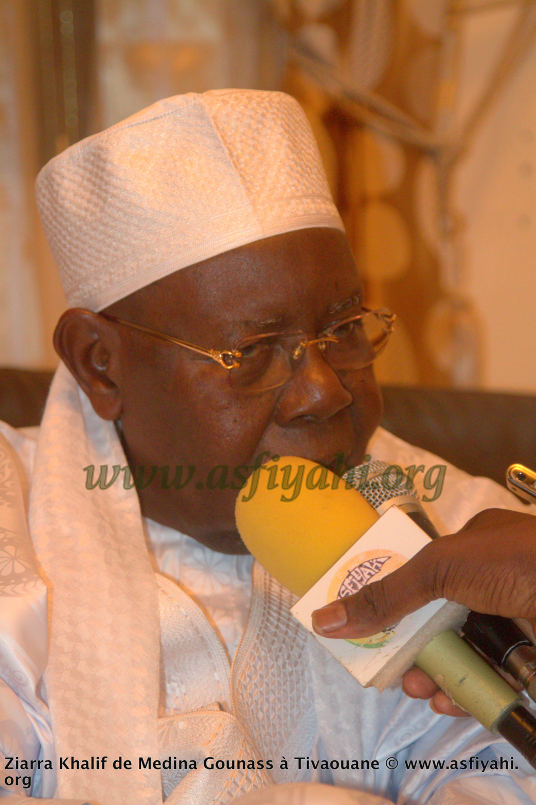 PHOTOS - FRATERNITÉ TIDIANE - Le Khalif de Medina Gounass Cheikh Amadou Tidiane Bâ, hôte de la ville sainte de Tivaouane 