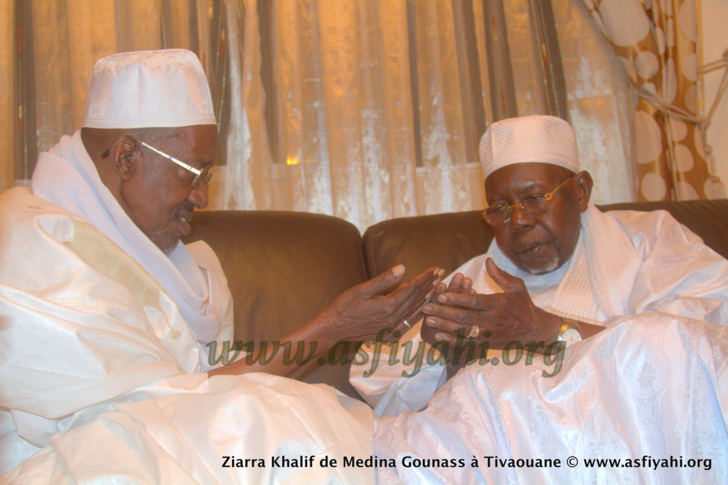 PHOTOS - FRATERNITÉ TIDIANE - Le Khalif de Medina Gounass Cheikh Amadou Tidiane Bâ, hôte de la ville sainte de Tivaouane 