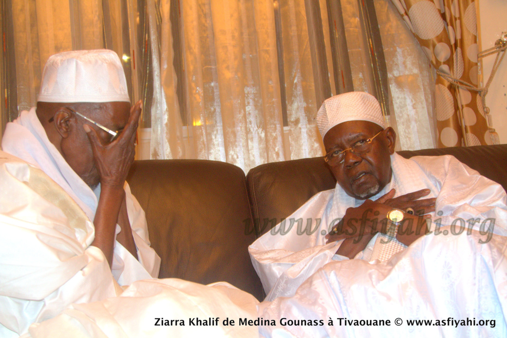 PHOTOS - FRATERNITÉ TIDIANE - Le Khalif de Medina Gounass Cheikh Amadou Tidiane Bâ, hôte de la ville sainte de Tivaouane 