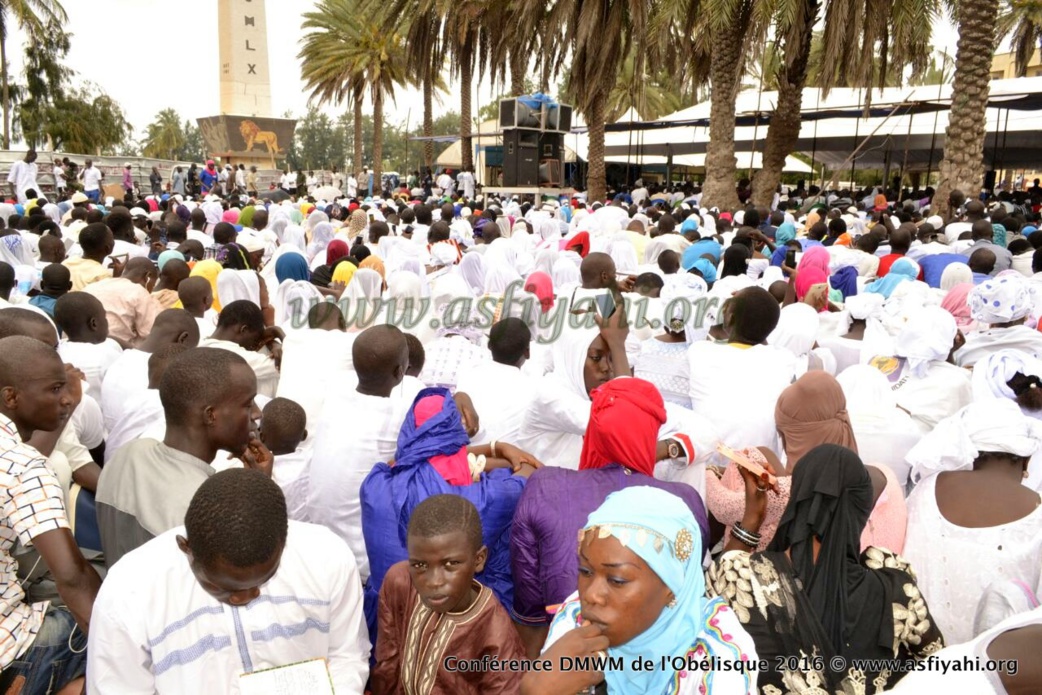 PHOTOS - Les Images de la Conférence de Serigne Moustapha SY à la place de l'Obélisque, ce Samedi 17 Septembre 2016 