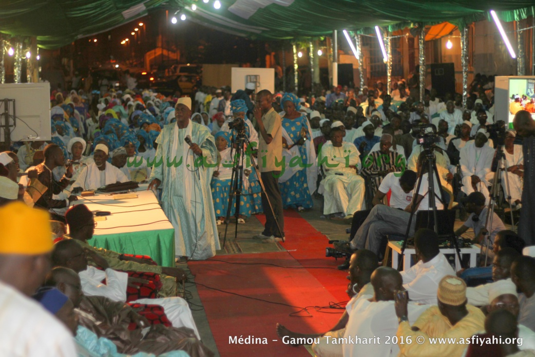PHOTOS - 11 OCTOBRE 2016 - Les Images du Gamou Tamkharit 2016 à la Médina, présidé par Serigne Mbaye Sy Mansour 