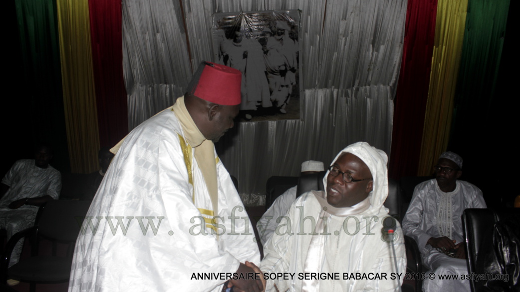 PHOTOS - 15 OCTOBRE 2016 AU CICES - Les Images de l'anniversaire de l'association Sopey Serigne Babacar Sy, présidé par Serigne Sidy Ahmed Sy Al Amine et Serigne Issa Touré