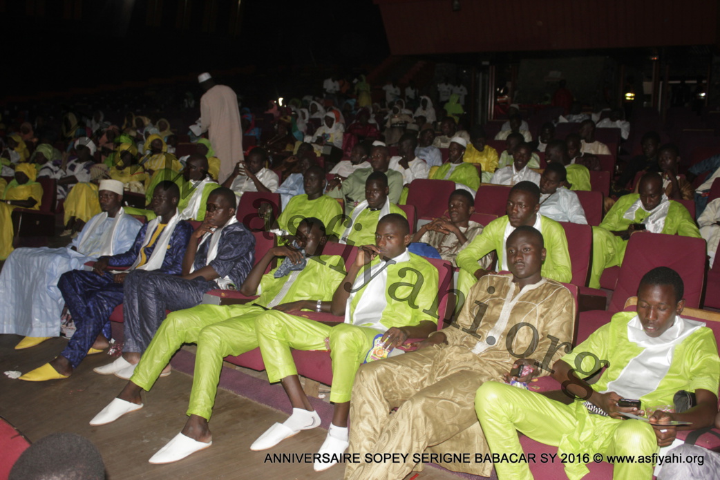 PHOTOS - 15 OCTOBRE 2016 AU CICES - Les Images de l'anniversaire de l'association Sopey Serigne Babacar Sy, présidé par Serigne Sidy Ahmed Sy Al Amine et Serigne Issa Touré