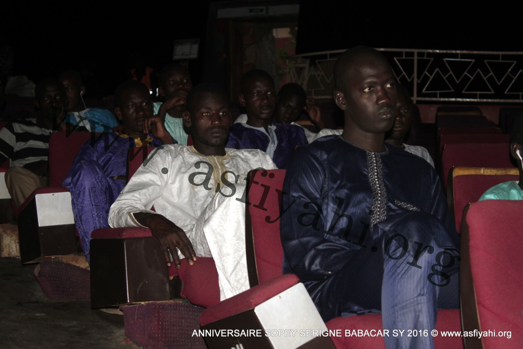 PHOTOS - 15 OCTOBRE 2016 AU CICES - Les Images de l'anniversaire de l'association Sopey Serigne Babacar Sy, présidé par Serigne Sidy Ahmed Sy Al Amine et Serigne Issa Touré