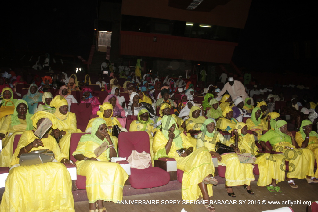 PHOTOS - 15 OCTOBRE 2016 AU CICES - Les Images de l'anniversaire de l'association Sopey Serigne Babacar Sy, présidé par Serigne Sidy Ahmed Sy Al Amine et Serigne Issa Touré