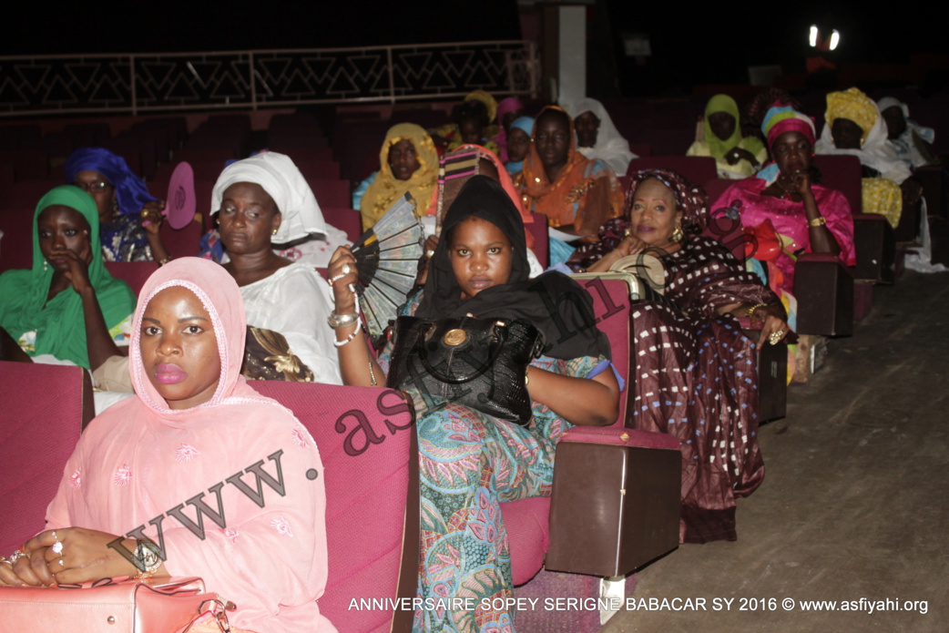 PHOTOS - 15 OCTOBRE 2016 AU CICES - Les Images de l'anniversaire de l'association Sopey Serigne Babacar Sy, présidé par Serigne Sidy Ahmed Sy Al Amine et Serigne Issa Touré