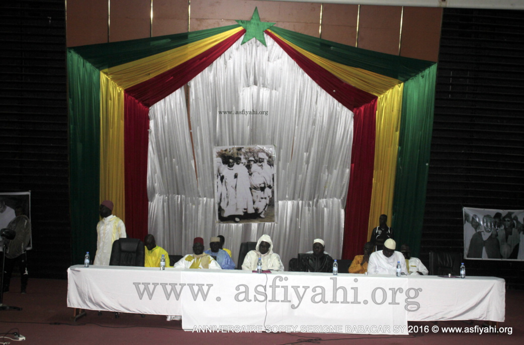 PHOTOS - 15 OCTOBRE 2016 AU CICES - Les Images de l'anniversaire de l'association Sopey Serigne Babacar Sy, présidé par Serigne Sidy Ahmed Sy Al Amine et Serigne Issa Touré
