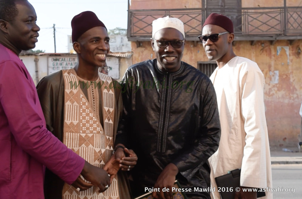 PHOTOS - GAMOU TIVAOUANE 2016 - Les Images de la Conférence de Presse de Serigne Abdoul Aziz Sy Al Amine