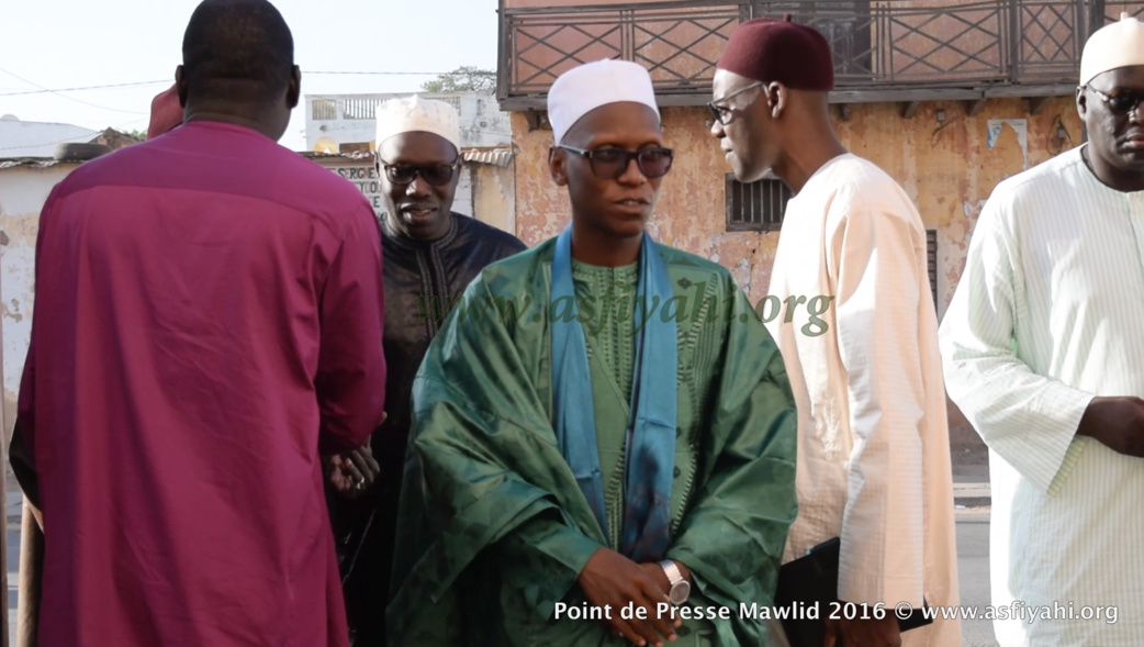 PHOTOS - GAMOU TIVAOUANE 2016 - Les Images de la Conférence de Presse de Serigne Abdoul Aziz Sy Al Amine