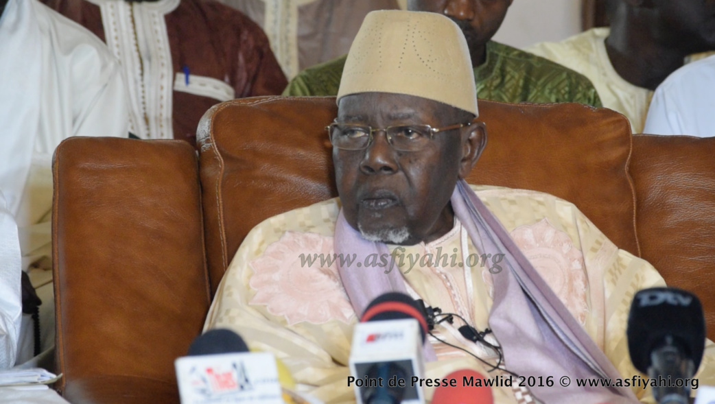 PHOTOS - GAMOU TIVAOUANE 2016 - Les Images de la Conférence de Presse de Serigne Abdoul Aziz Sy Al Amine