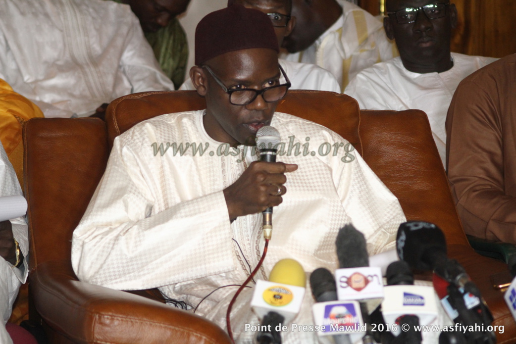 PHOTOS - GAMOU TIVAOUANE 2016 - Les Images de la Conférence de Presse de Serigne Abdoul Aziz Sy Al Amine