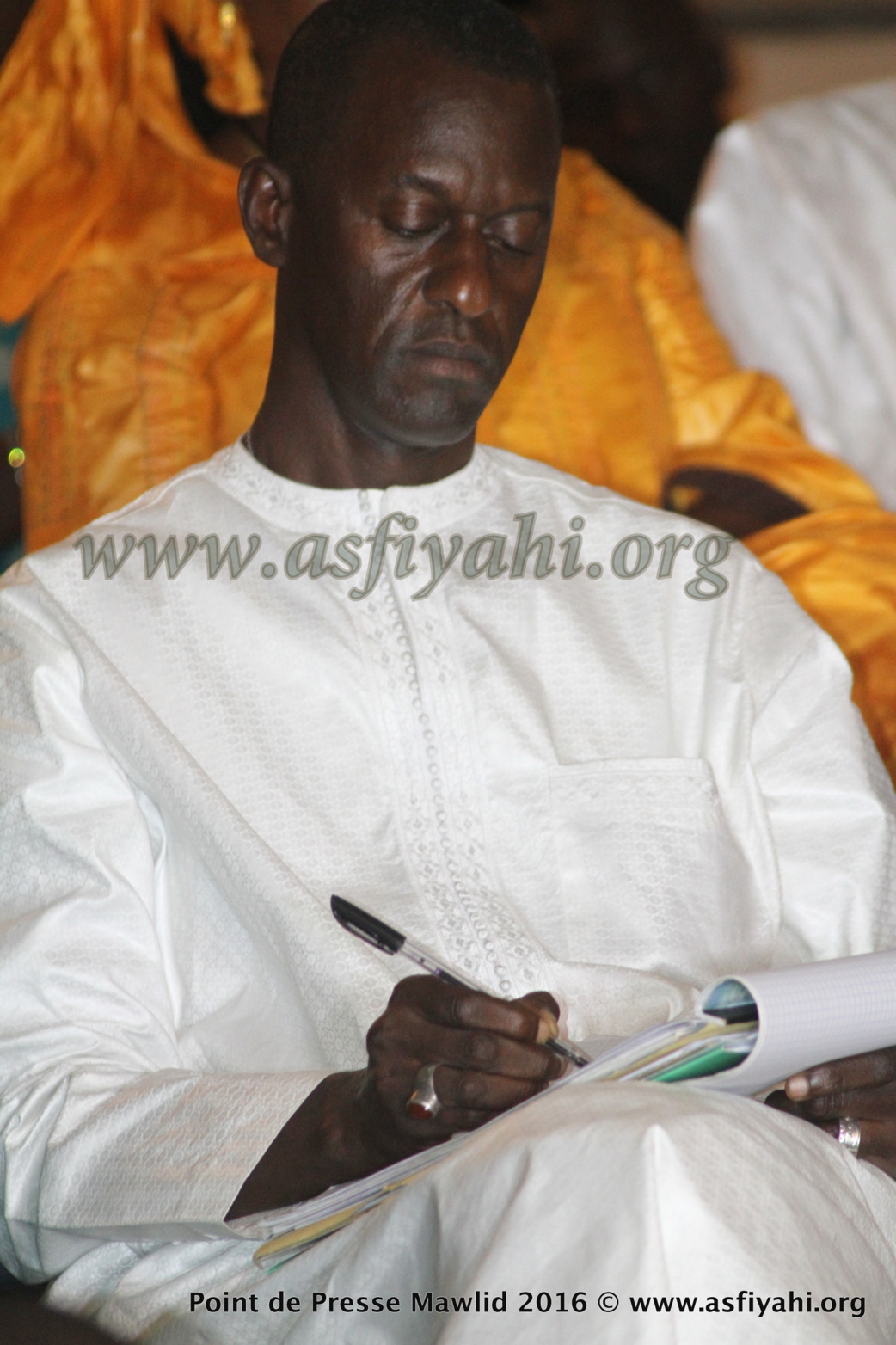 PHOTOS - GAMOU TIVAOUANE 2016 - Les Images de la Conférence de Presse de Serigne Abdoul Aziz Sy Al Amine