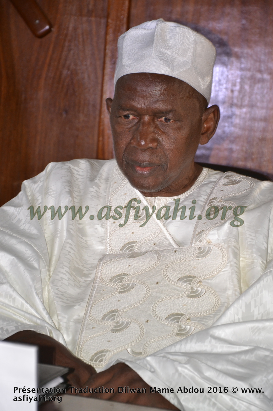PHOTOS - les Images de la Ceremonie de Presentation du Diiwaan d'El Hadj Abdoul Aziz SY Dabakh (rta), traduit en français par le Pr Rawane Mbaye