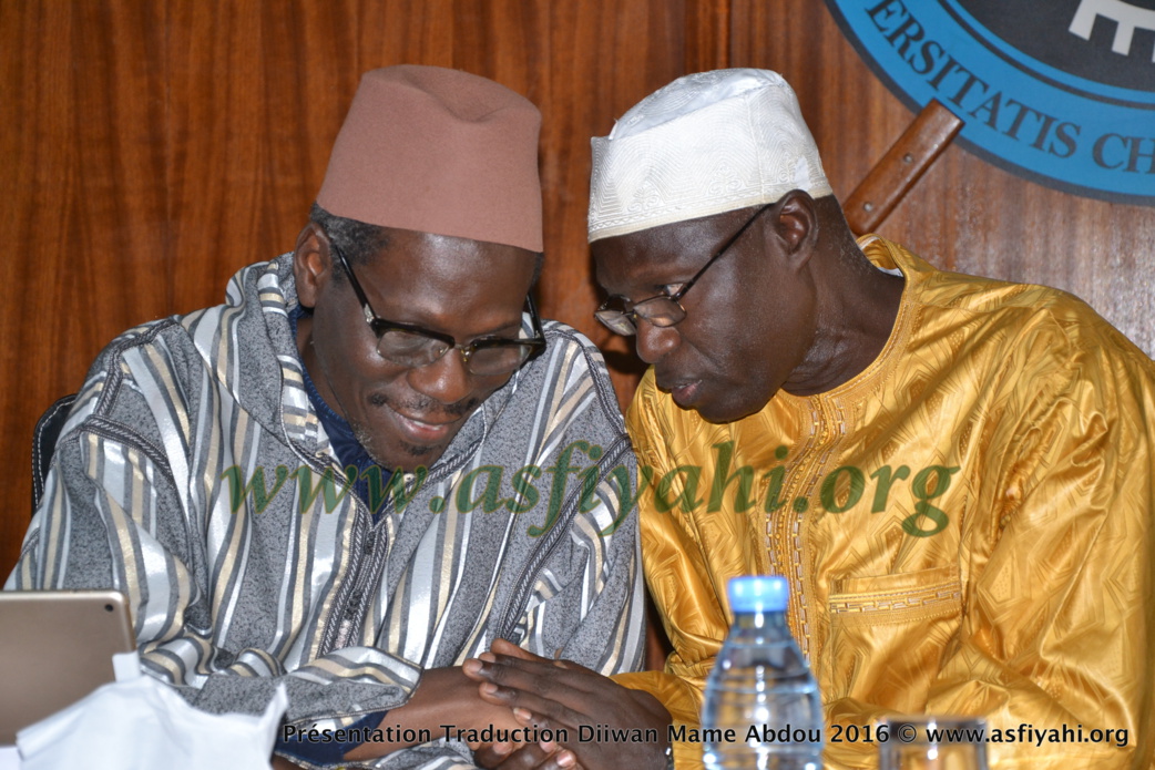 PHOTOS - les Images de la Ceremonie de Presentation du Diiwaan d'El Hadj Abdoul Aziz SY Dabakh (rta), traduit en français par le Pr Rawane Mbaye