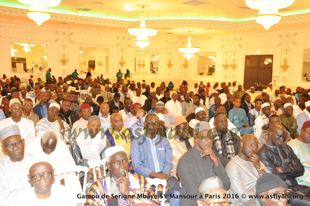 PHOTOS - PARIS - Les Images du Gamou de Paris 2016, organisé par la Dahira Moutahabina Filahi