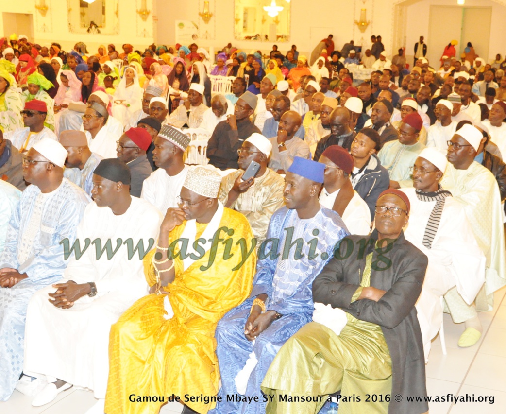 PHOTOS - PARIS - Les Images du Gamou de Paris 2016, organisé par la Dahira Moutahabina Filahi