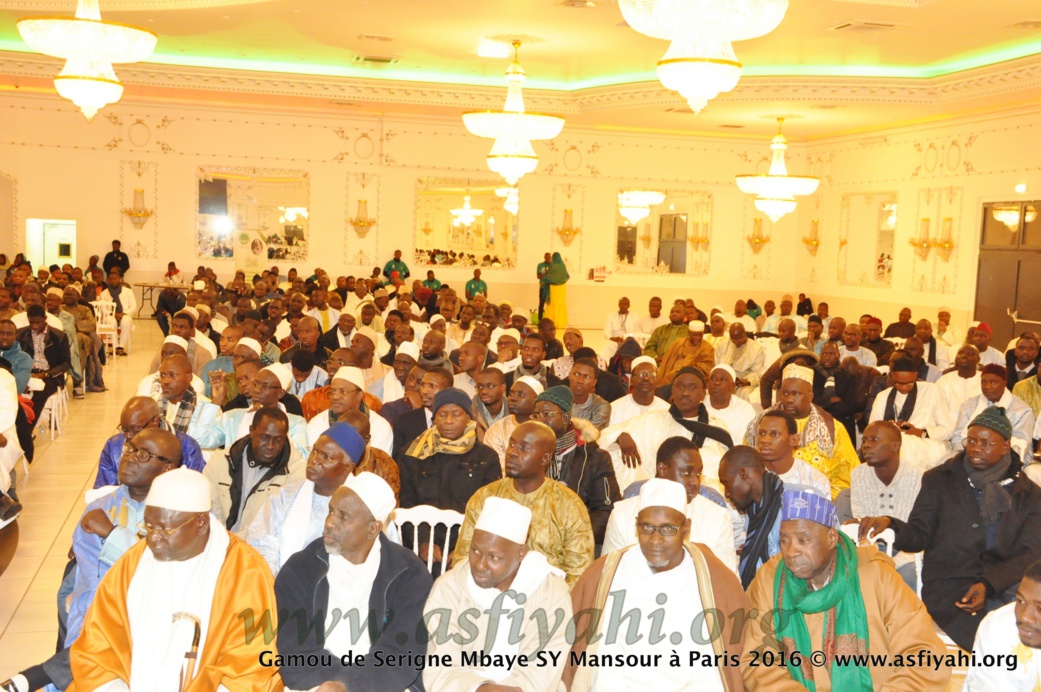 PHOTOS - PARIS - Les Images du Gamou de Paris 2016, organisé par la Dahira Moutahabina Filahi