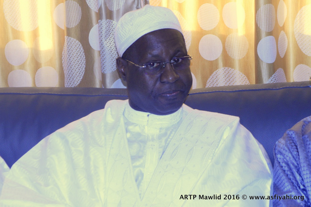 Gamou Tivaouane 2016 - L'ARTP renforce son dispositif et appuie les autorités religieuses : Le Directeur Abdou Karim Sall reçu par Serigne Abdoul Aziz Sy Al Amine 
