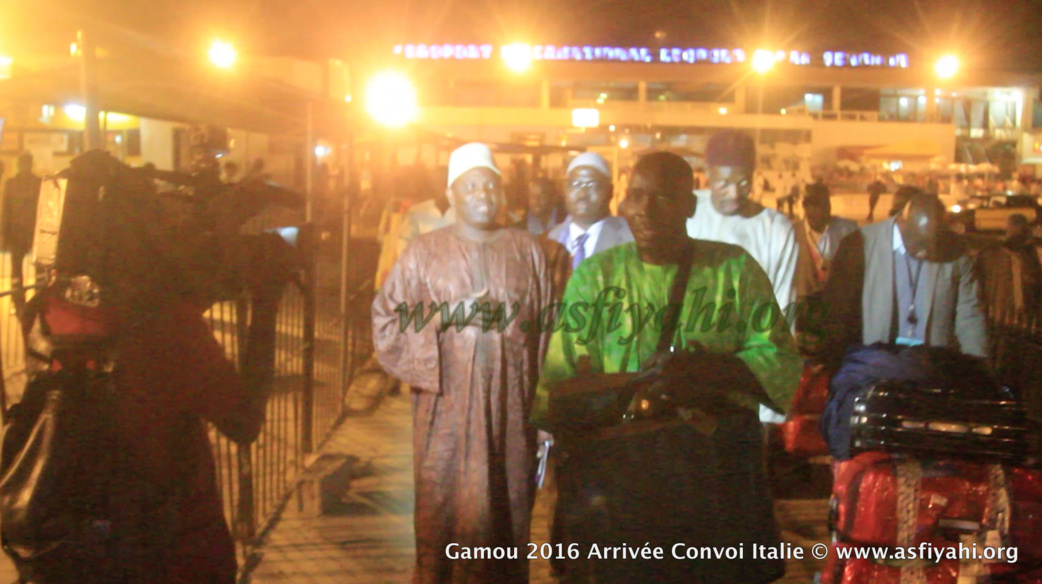 PHOTOS - GAMOU TIVAOUANE 2016 - Les Images de l'arrivée du Vol Spécial Gamou en provenance de l'Italie 