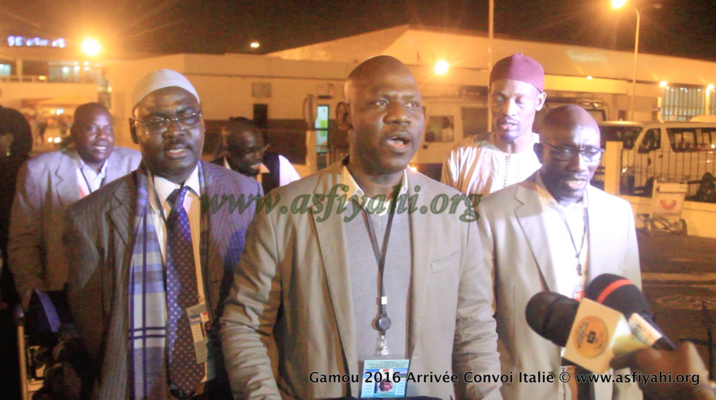 PHOTOS - GAMOU TIVAOUANE 2016 - Les Images de l'arrivée du Vol Spécial Gamou en provenance de l'Italie 