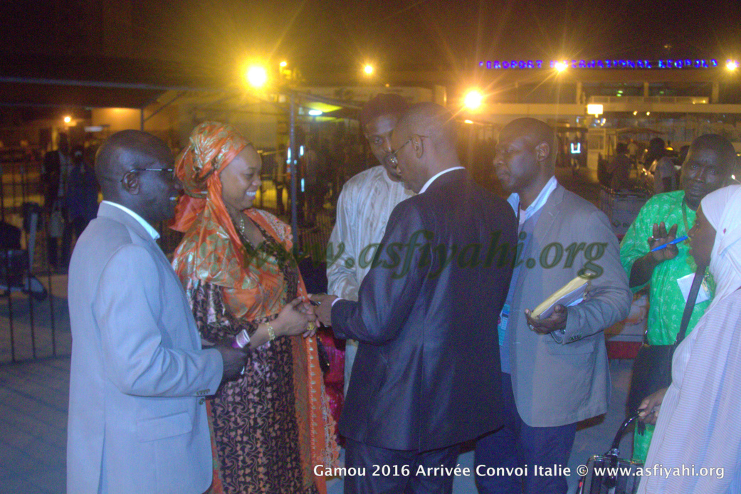 PHOTOS - GAMOU TIVAOUANE 2016 - Les Images de l'arrivée du Vol Spécial Gamou en provenance de l'Italie 