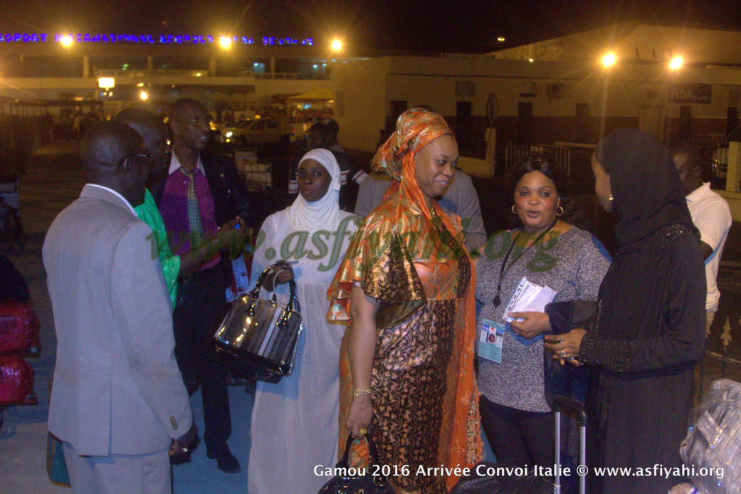 PHOTOS - GAMOU TIVAOUANE 2016 - Les Images de l'arrivée du Vol Spécial Gamou en provenance de l'Italie 
