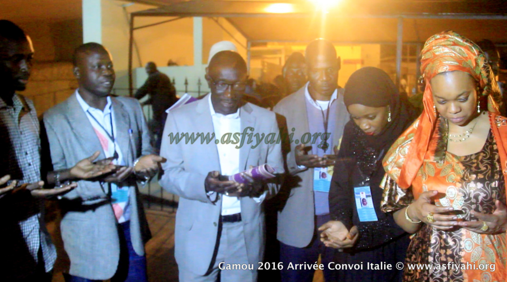 PHOTOS - GAMOU TIVAOUANE 2016 - Les Images de l'arrivée du Vol Spécial Gamou en provenance de l'Italie 