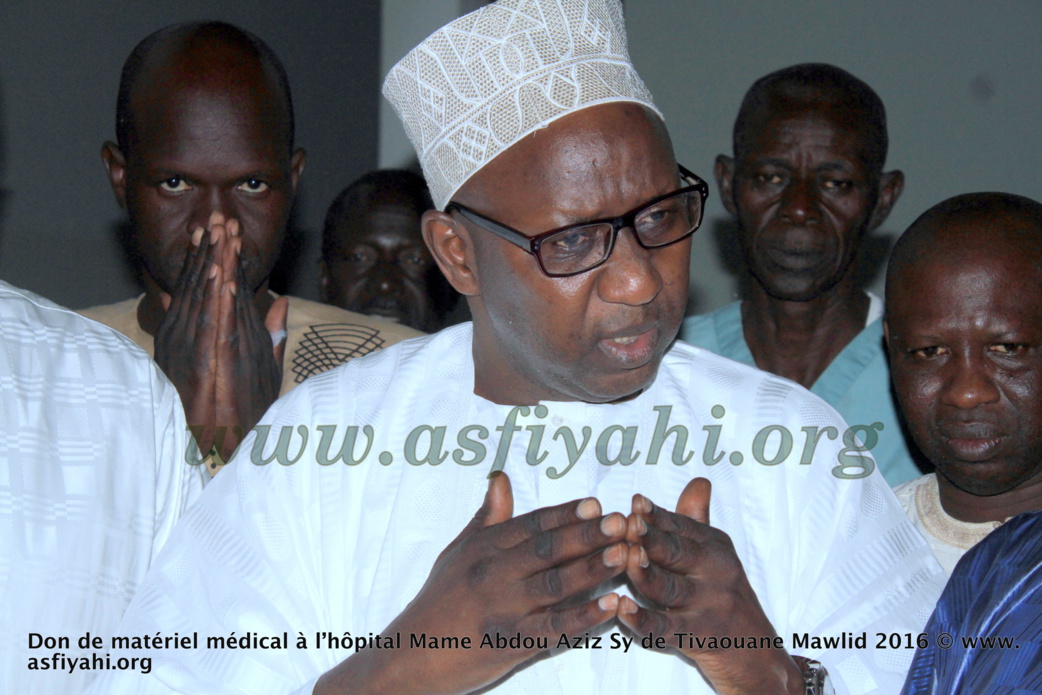 PHOTOS - GAMOU 2016 - Les images de la Cérémonie de remise de Don de matériel médical à l’hôpital El Hadj Abdoul Aziz Sy Dabakh de Tivaouane