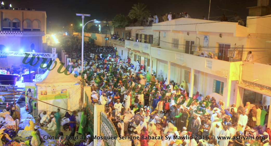 PHOTOS - Les images de la Clôture du Burd 2016 à la Mosquée Serigne Babacar SY (rta)