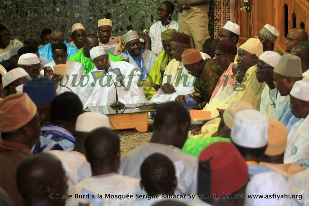 PHOTOS - Les images de la Clôture du Burd 2016 à la Mosquée Serigne Babacar SY (rta)