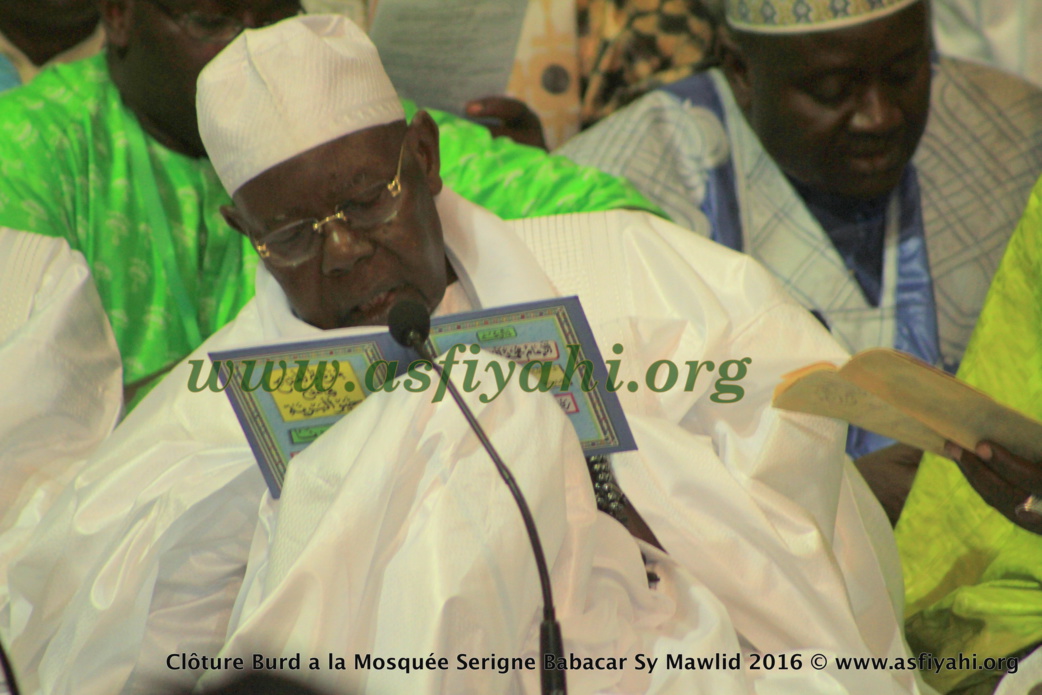 PHOTOS - Les images de la Clôture du Burd 2016 à la Mosquée Serigne Babacar SY (rta)