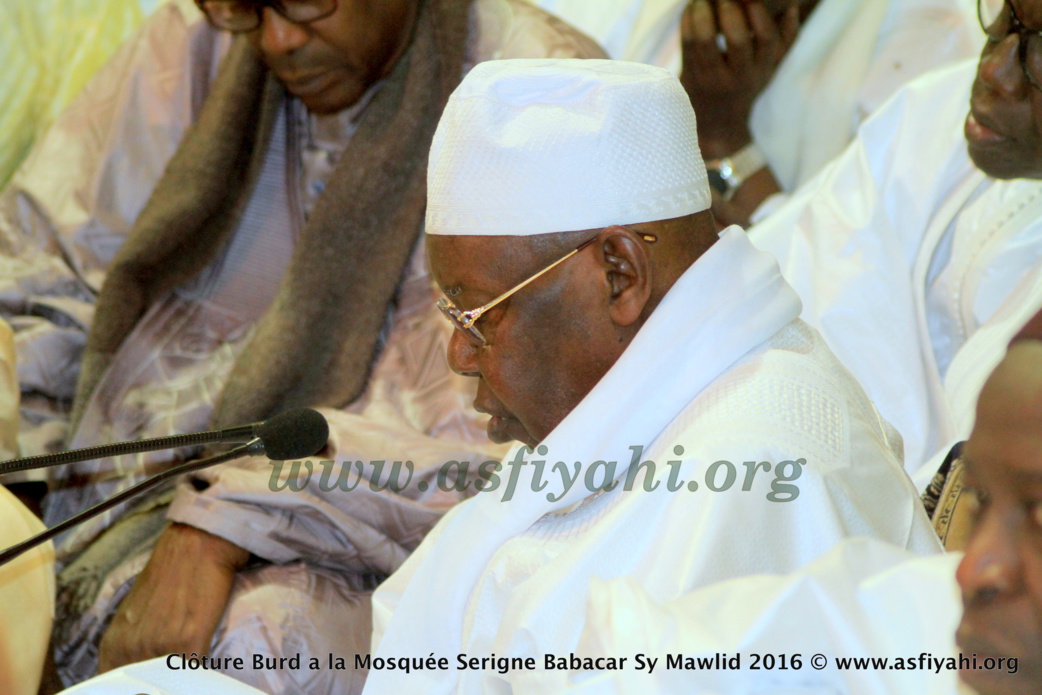 PHOTOS - Les images de la Clôture du Burd 2016 à la Mosquée Serigne Babacar SY (rta)