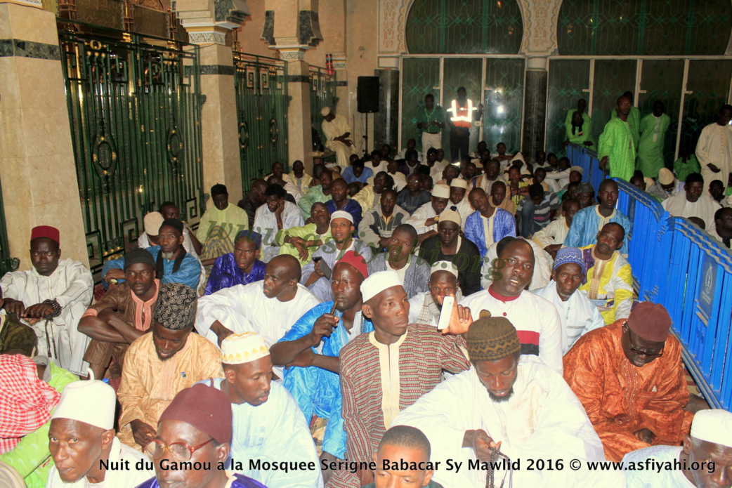 PHOTOS - GAMOU TIVAOUANE 2016 - Nuit du Gamou à la Mosquée Serigne Babacar Sy (rta)