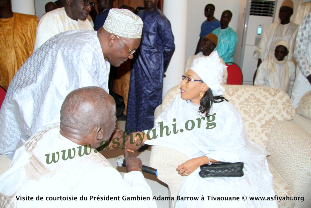PHOTOS - Les Images de la Réception du President Gambien Adama Barrow à Tivaouane, ce Vendredi 3 Mars 2017