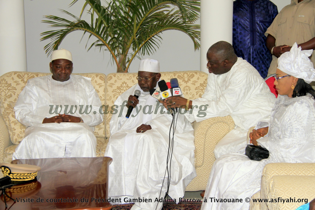 PHOTOS - Les Images de la Réception du President Gambien Adama Barrow à Tivaouane, ce Vendredi 3 Mars 2017 PHOTOS - Les Images de la Réception du President Gambien Adama Barrow à Tivaouane, ce Vendredi 3 Mars 2017
