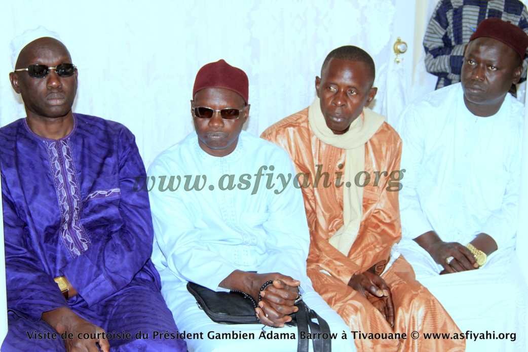 PHOTOS - Les Images de la Réception du President Gambien Adama Barrow à Tivaouane, ce Vendredi 3 Mars 2017